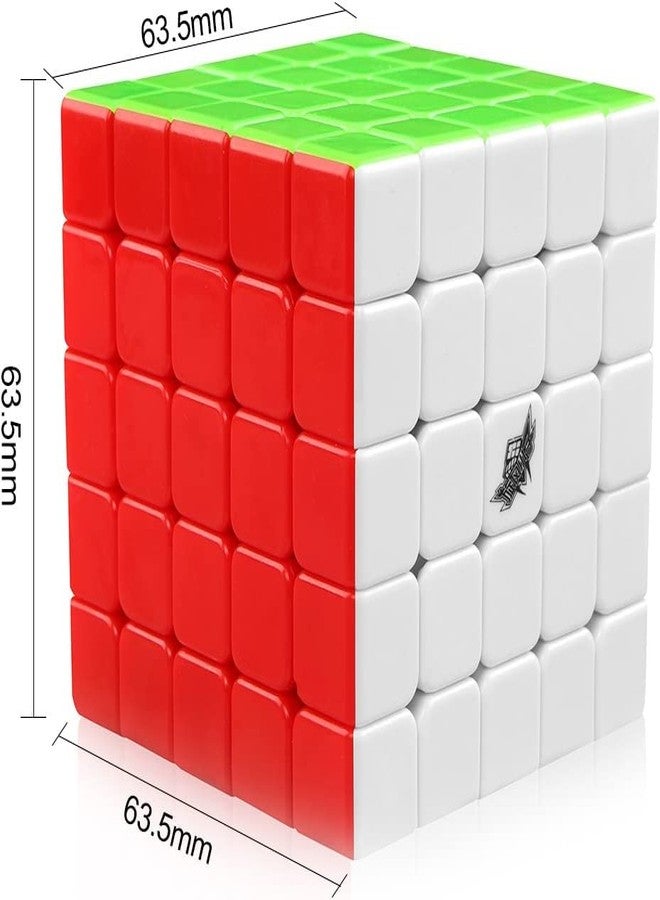 Leaffybezz مكعب ليفيبيز السحري 5x5x5، سلس وسريع بدون ملصقات للأطفال - لعبة ألغاز سريعة لتخفيف التوتر وتحفيز العقل، ألعاب ذهنية للأعمار من 14 عامًا فما فوق، متعدد - Image 2